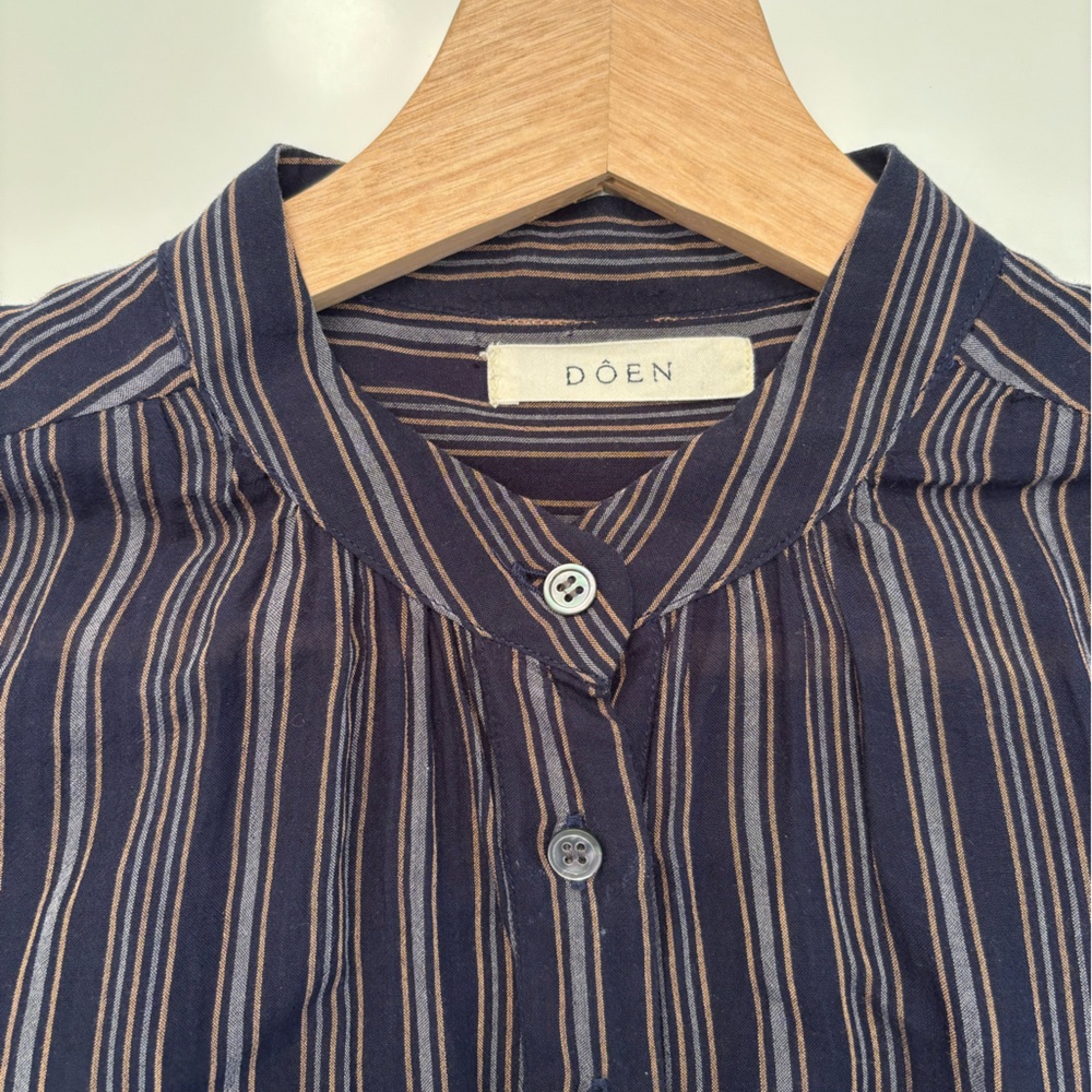 Doen Oakley Top in Sorrento Stripe - Picture 5 of 12